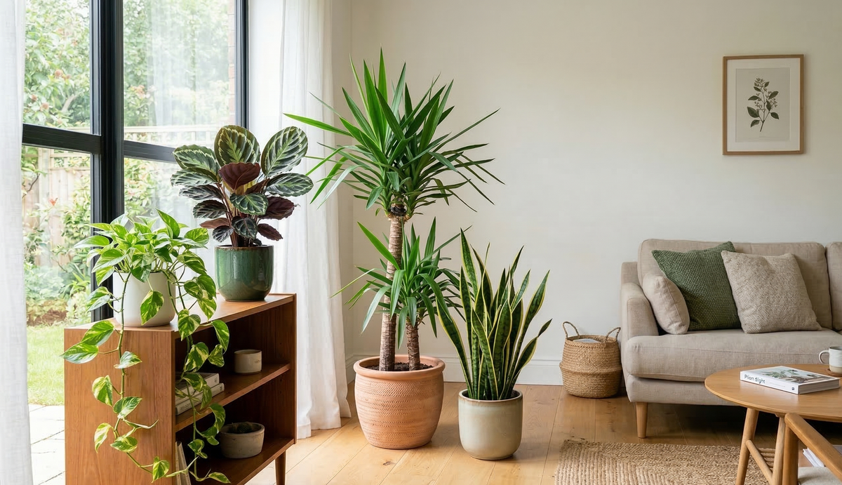 Makkelijke kamerplanten die bijna niet doodgaan