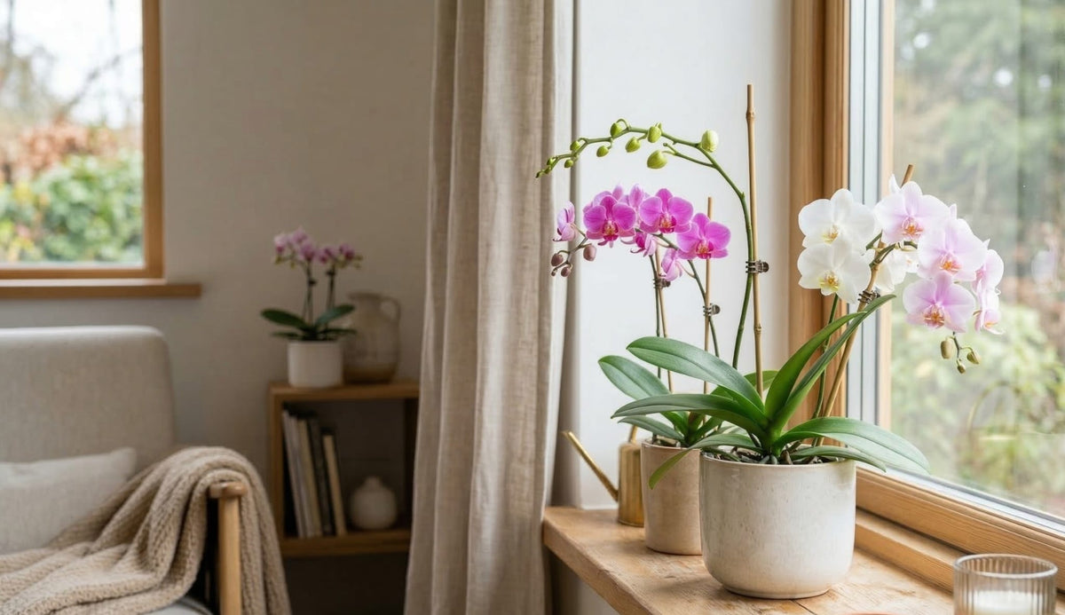Hoe verzorg je een orchidee zodat hij opnieuw bloeit?