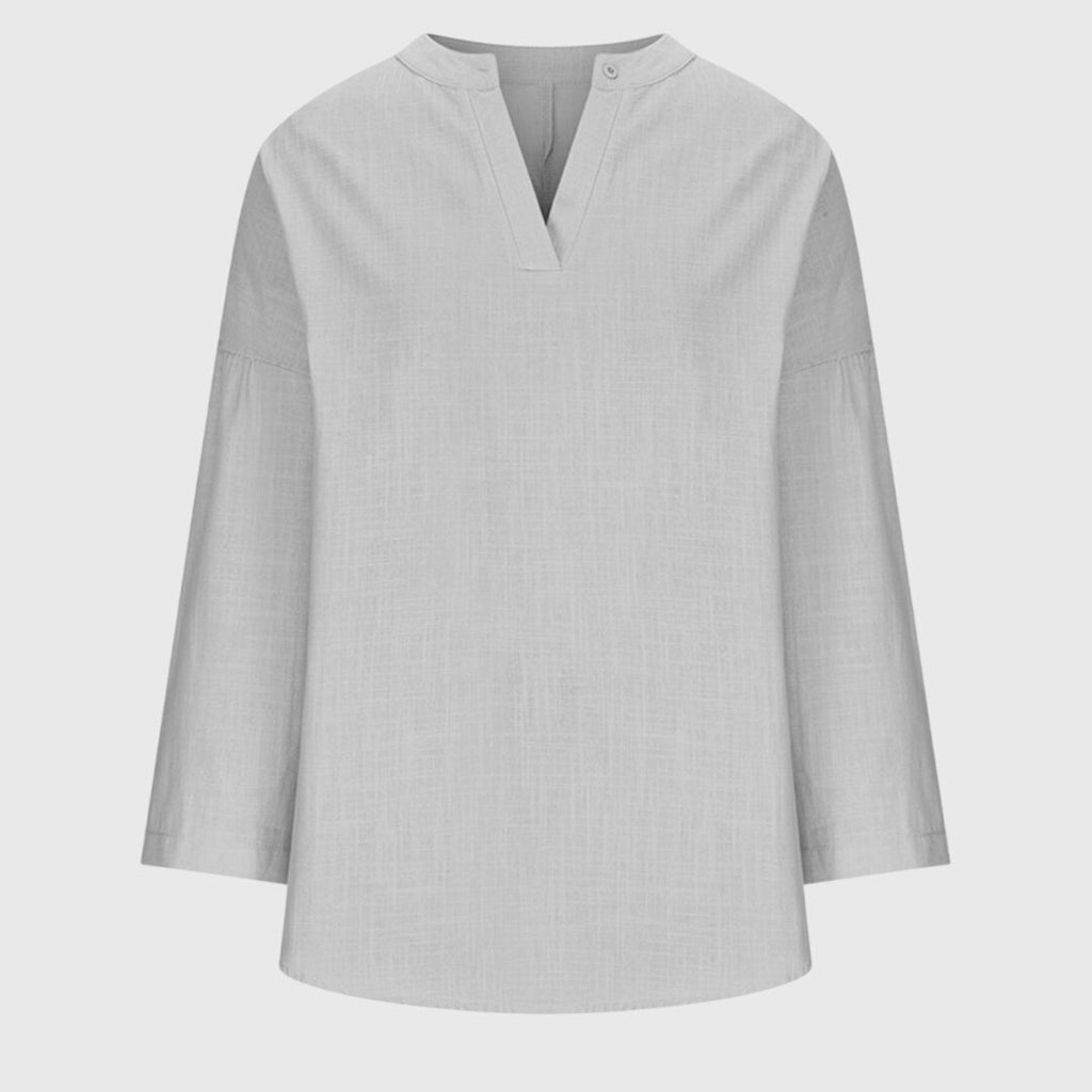 Oana | Luchtig strandshirt voor dames – Lichtgewicht tuniek met losse pasvorm
