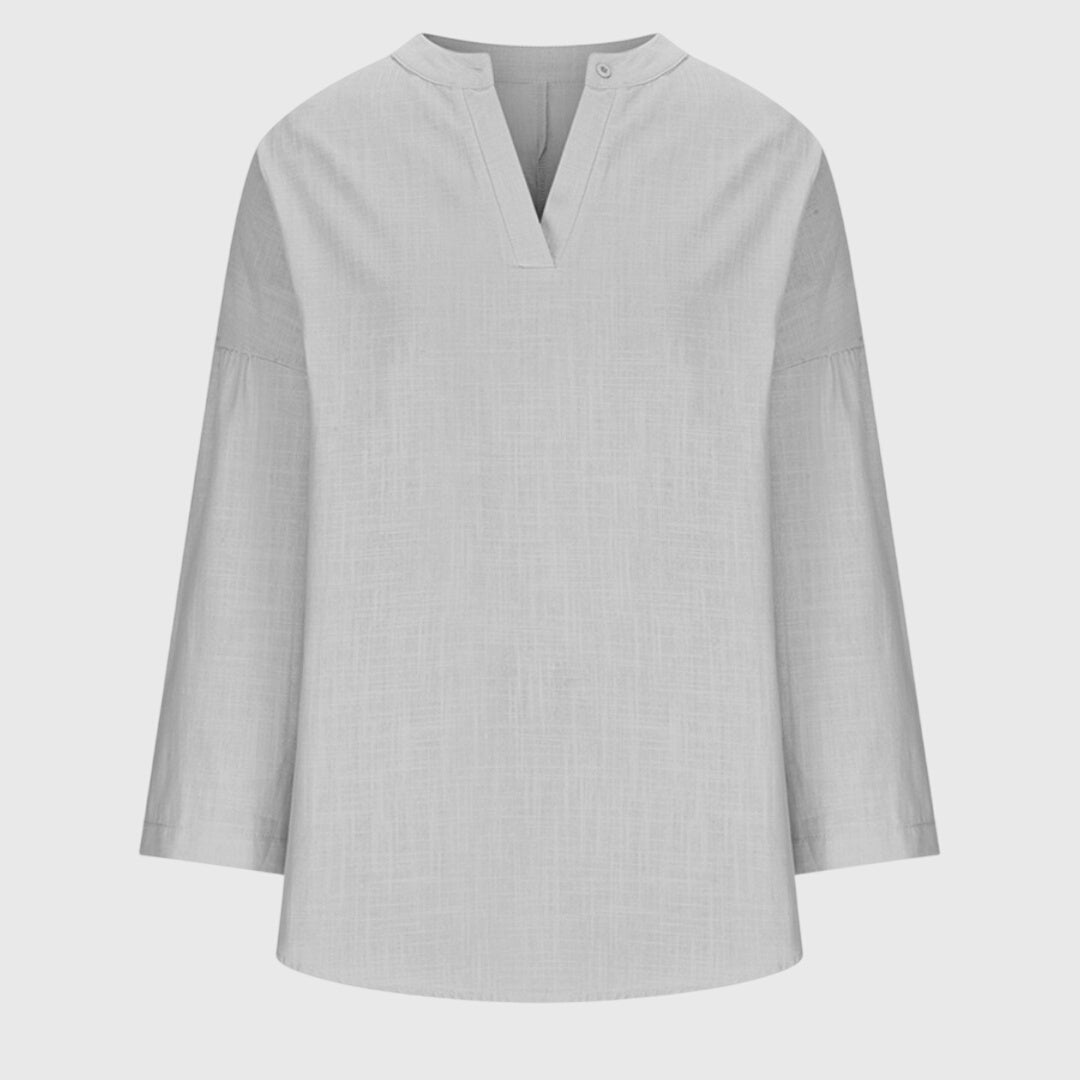 Oana | Luchtig strandshirt voor dames – Lichtgewicht tuniek met losse pasvorm
