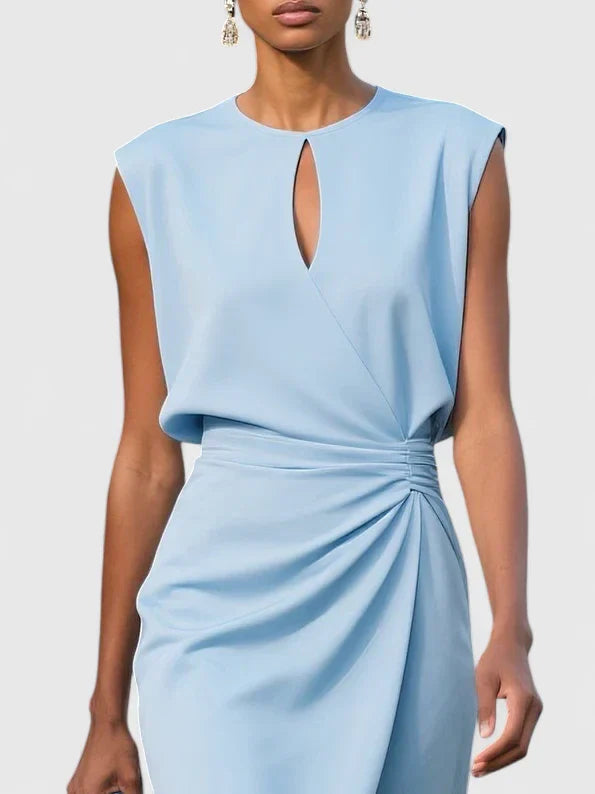 Kaela | Elegante jurk met slanke pasvorm – Verfijnde cocktail- en feestjurk voor dames