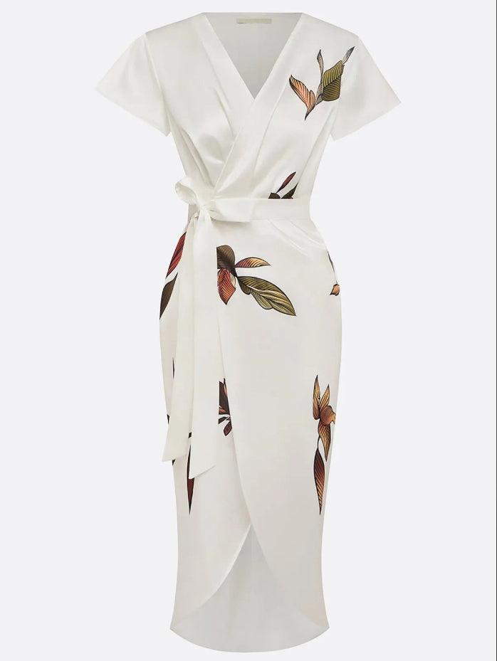 Ilia | Boho-jurk met bloemenprint voor dames – Elegante, luchtige zomerjurk
