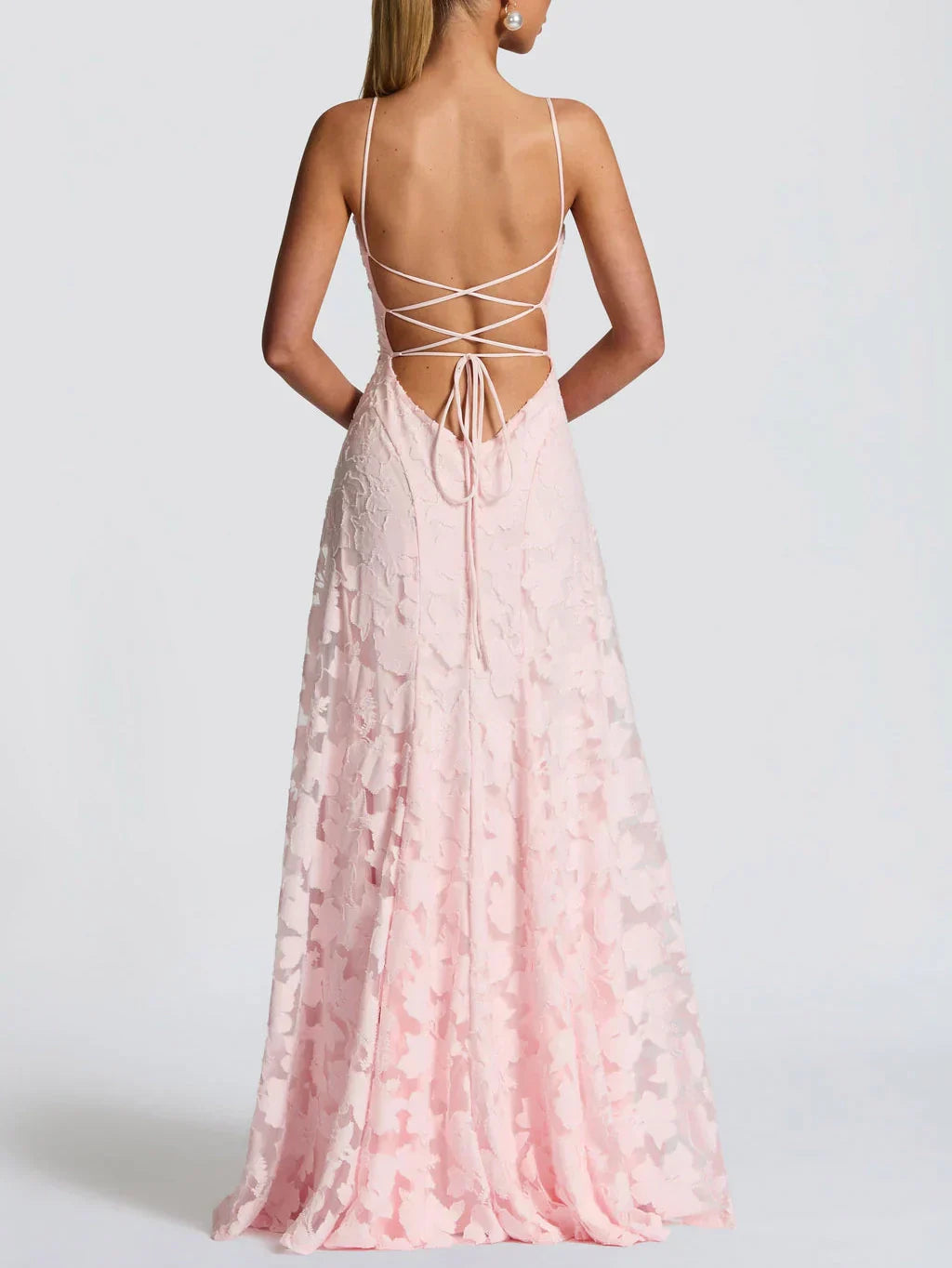 Vireya | Maxi-jurk met kant voor dames – elegante lange jurk