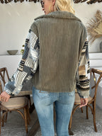 Halle | Polyester damesjas – reverskraag