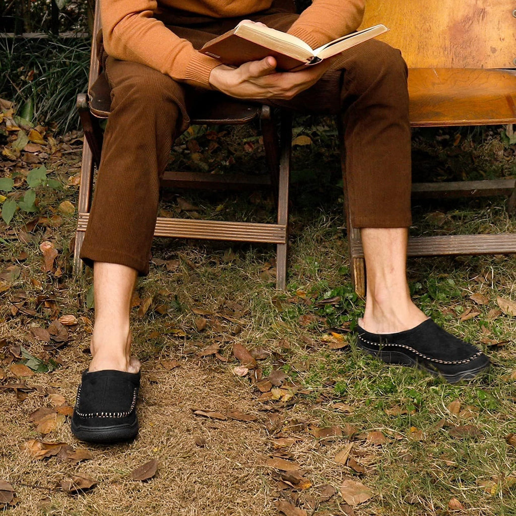 Meadow | Dames Wollen Pantoffels – Warme Comfort Slippers met Zachte Voering