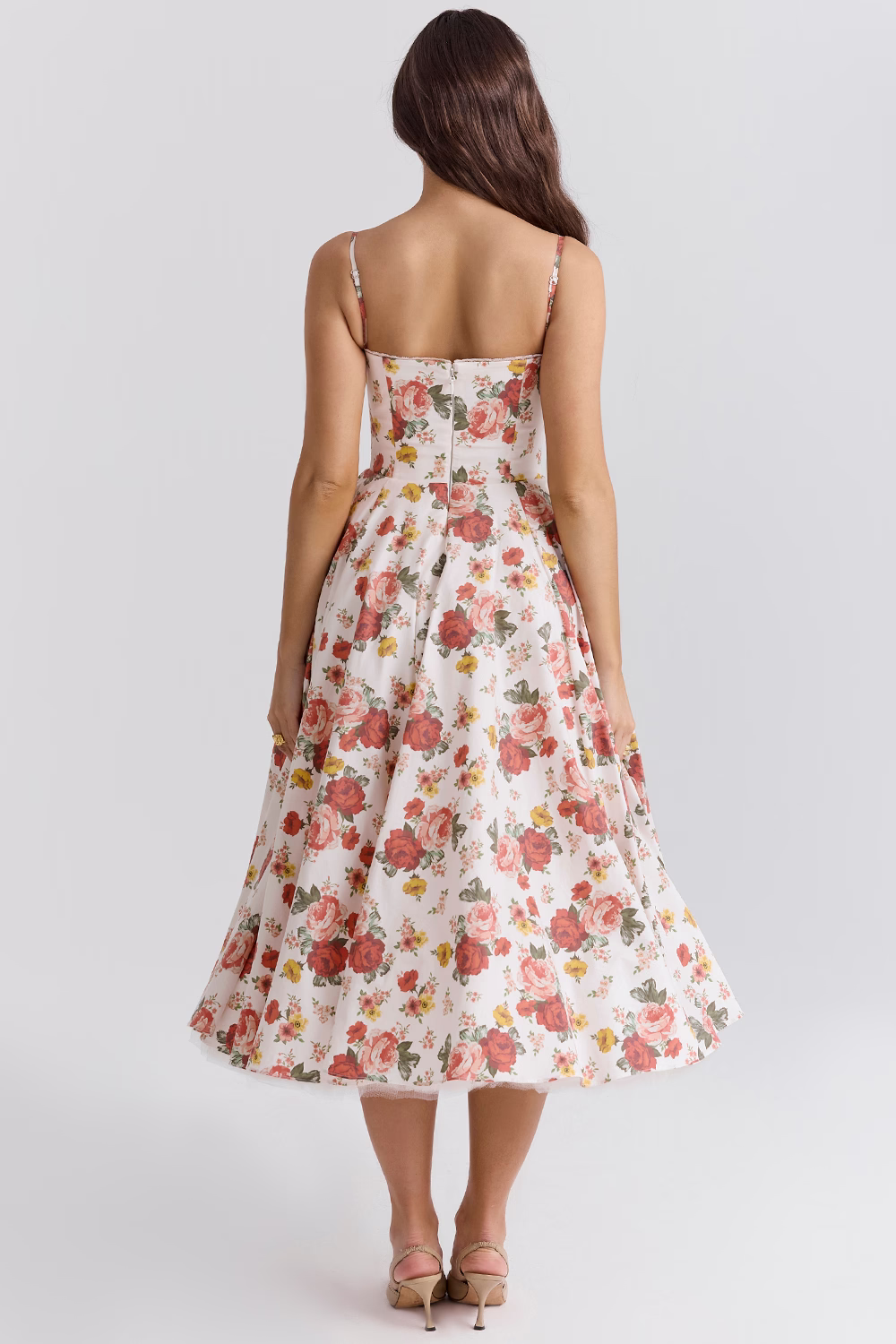 Alice | Satijnen Avondjurk voor Dames – Elegante Formele Fit & Flare Jurk