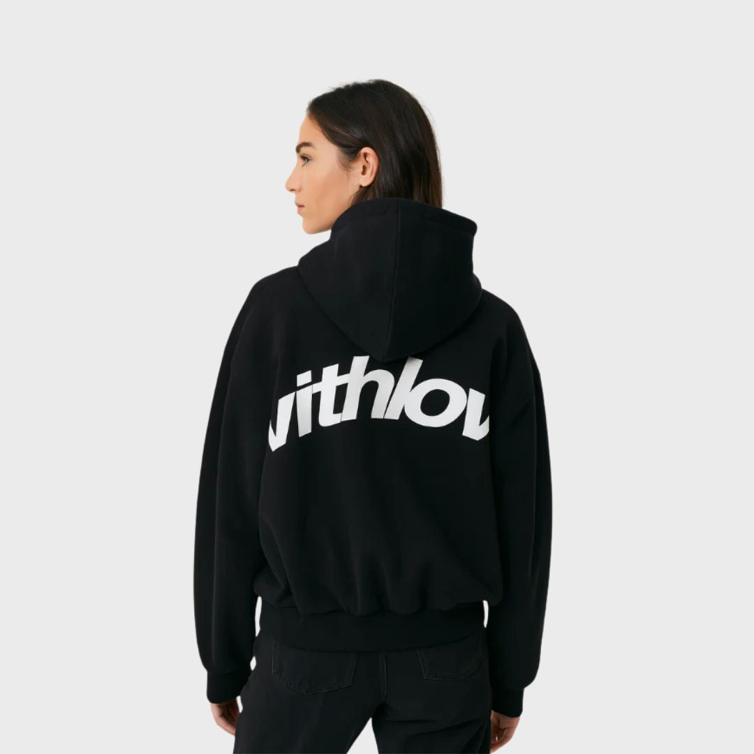Berthina | Oversized Damesjas met Ritssluiting – Casual Streetwear Jas