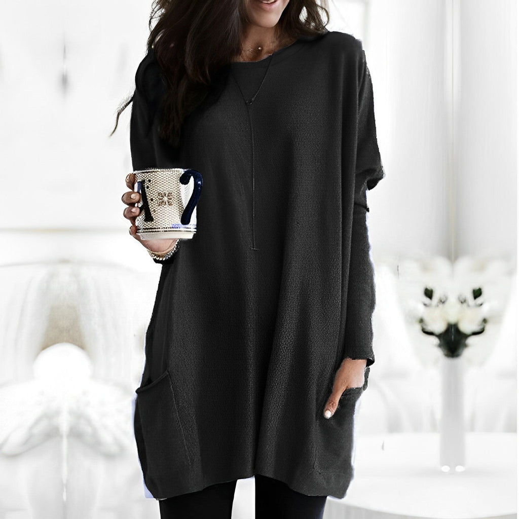 Wilke | Warm dames-shirt met lange mouwen – Zachte, ademende top met getailleerde pasvorm