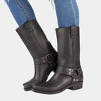 Philine | Vintage cowboylaarzen voor dames – Stevige westernlaarzen