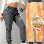 Elysoria | Winterbroek voor dames met fleecevoering – Warme broek met losse pasvorm
