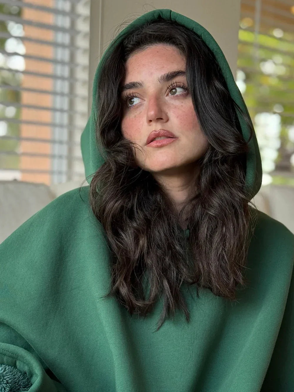 Iserelle | Oversized Dames Hoodie – Zijdezacht, Warm & Ademend