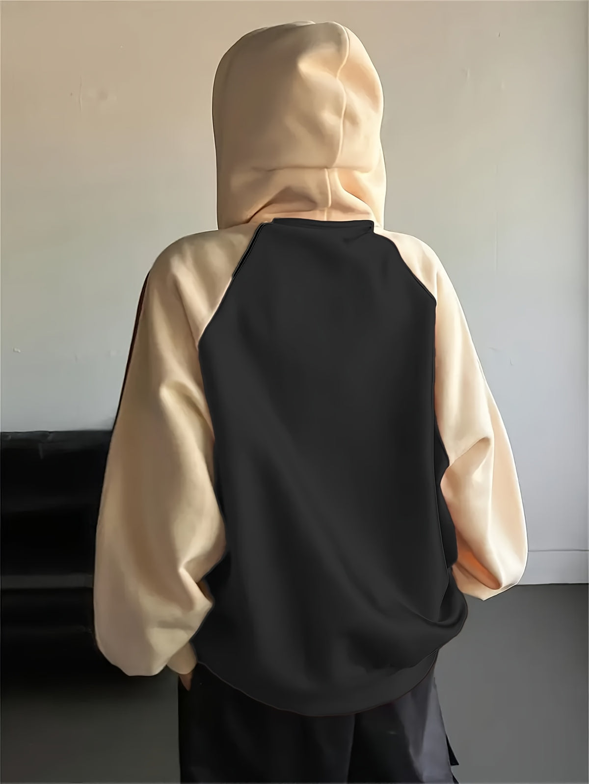 Armina | Y2K-hoodie met kleurblokkenprint voor dames – Casual sweatshirt met capuchon