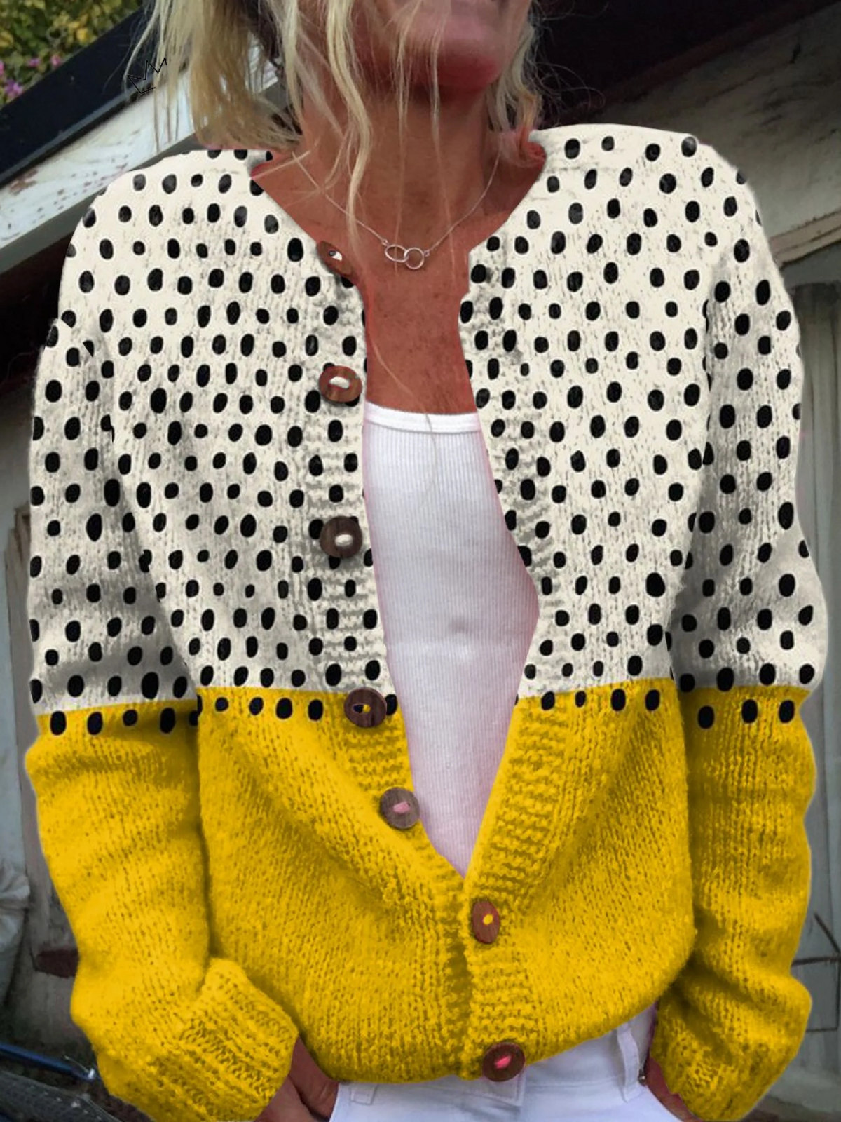 Saskia | Verfijnd damesvest – Elegante gebreide kleding voor elke dag