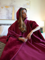 Iserelle | Oversized Dames Hoodie – Zijdezacht, Warm & Ademend