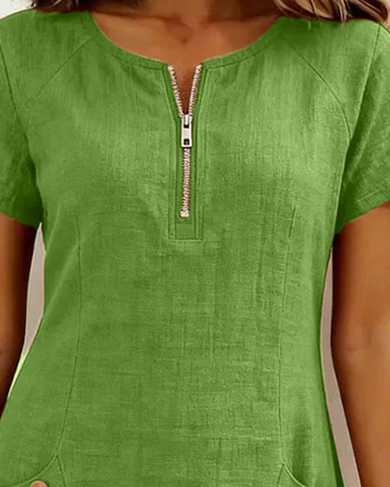 Melisande | Damesjurk – Natuurlijke, Elegante & Comfortabele Jurk voor Elke Dag