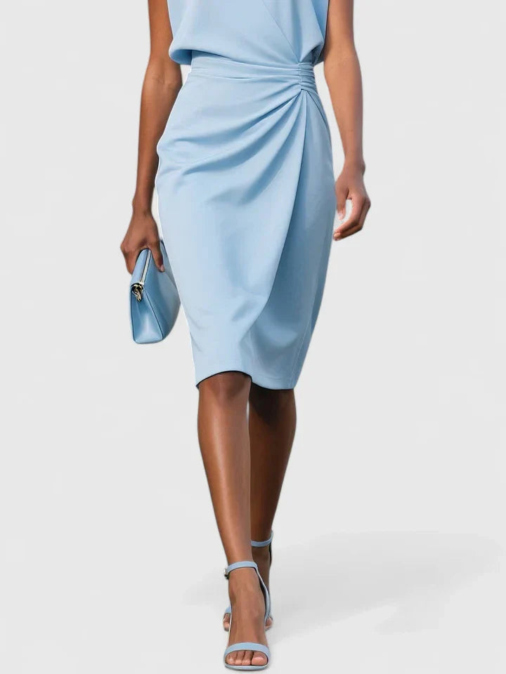 Kaela | Elegante jurk met slanke pasvorm – Verfijnde cocktail- en feestjurk voor dames