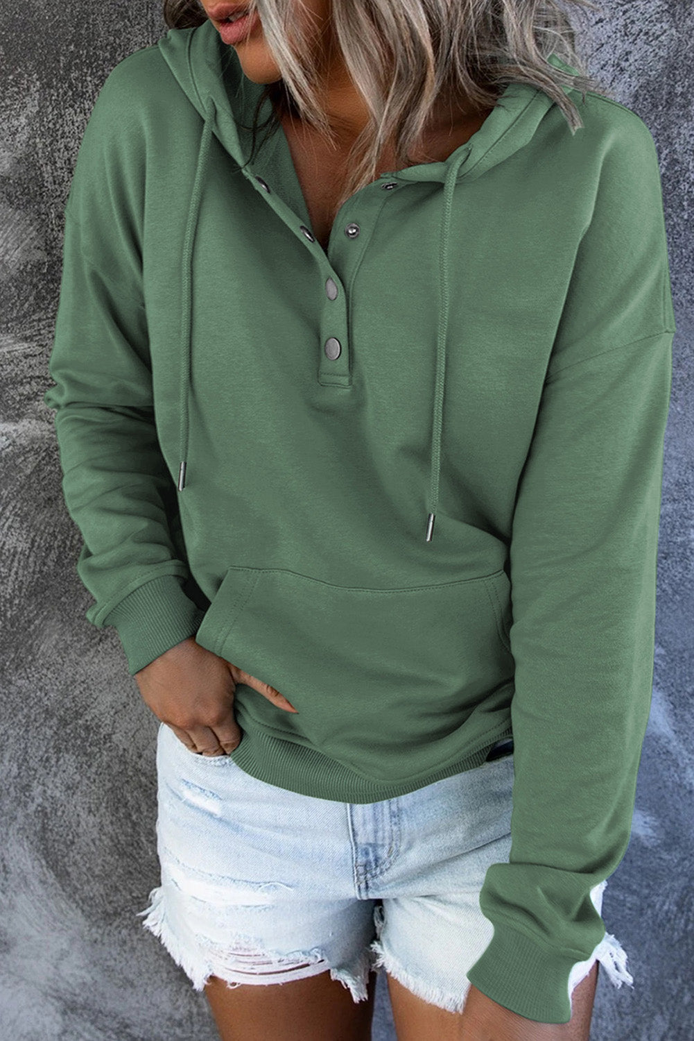 Raelisse | Dames Hoodie – Basic Hoodie Trui met Capuchon