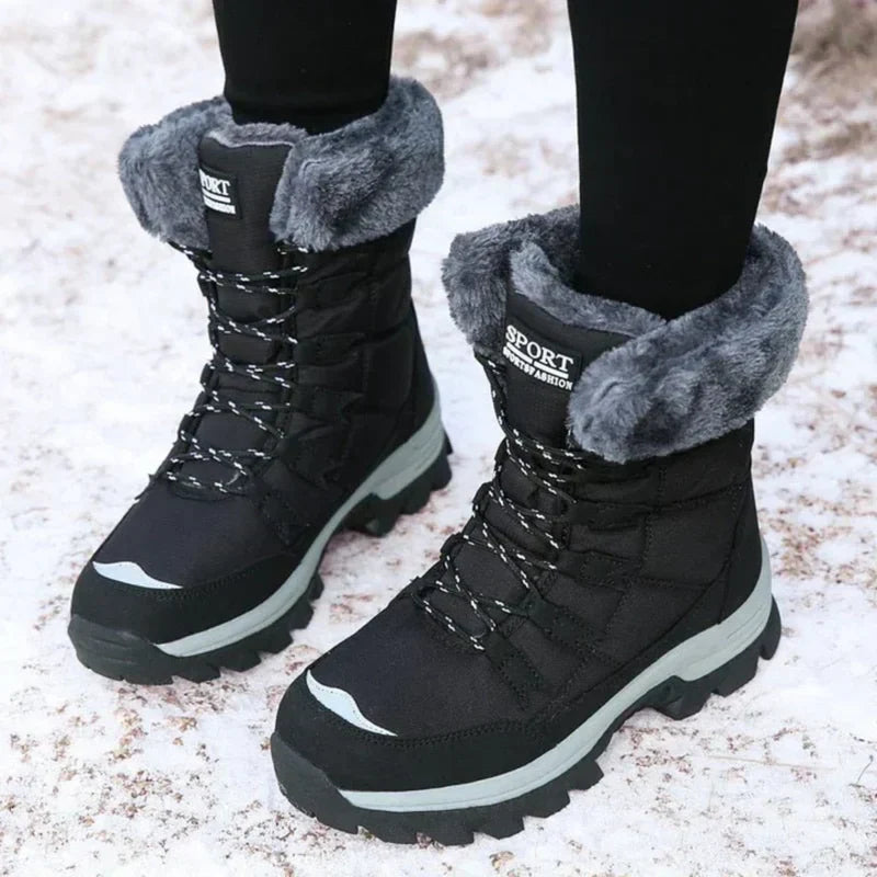 Aafina | Waterdichte winterlaarzen voor dames – Warm, antislip en weerbestendig