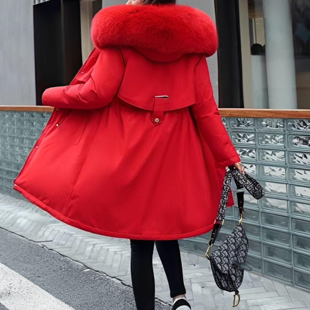 Euphemia | Winterjas voor dames met capuchon – Warm, elegant en stijlvol