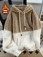 Darcy | Pluche hoodie voor dames – Zachte pullover met lange mouwen