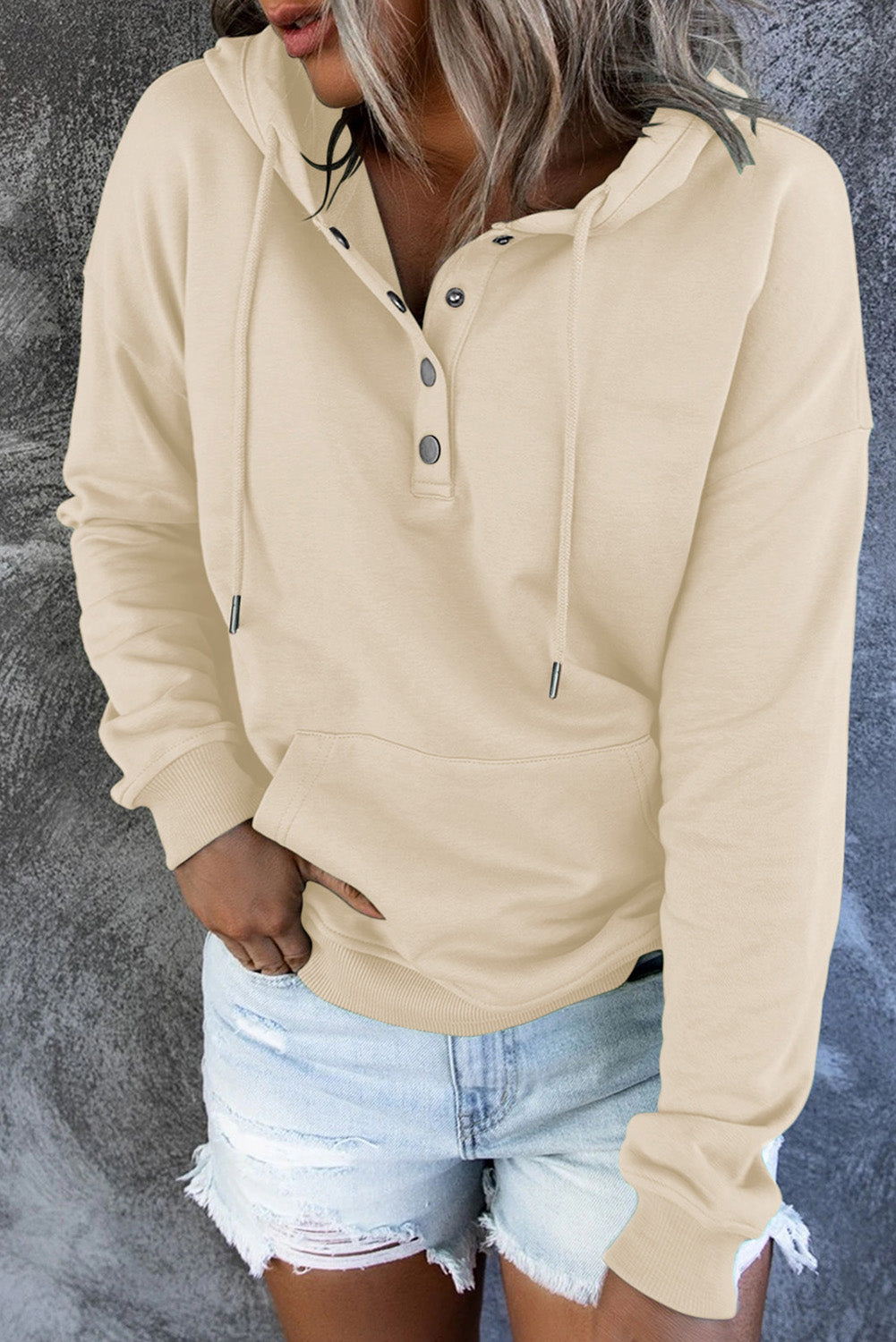 Raelisse | Dames Hoodie – Basic Hoodie Trui met Capuchon