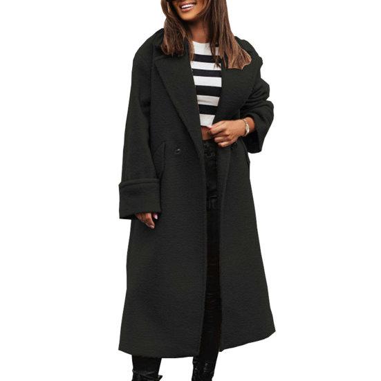 Alwine | Klassieke Trenchcoat Dames – Gabardine Jas met Dubbele Knoopsluiting
