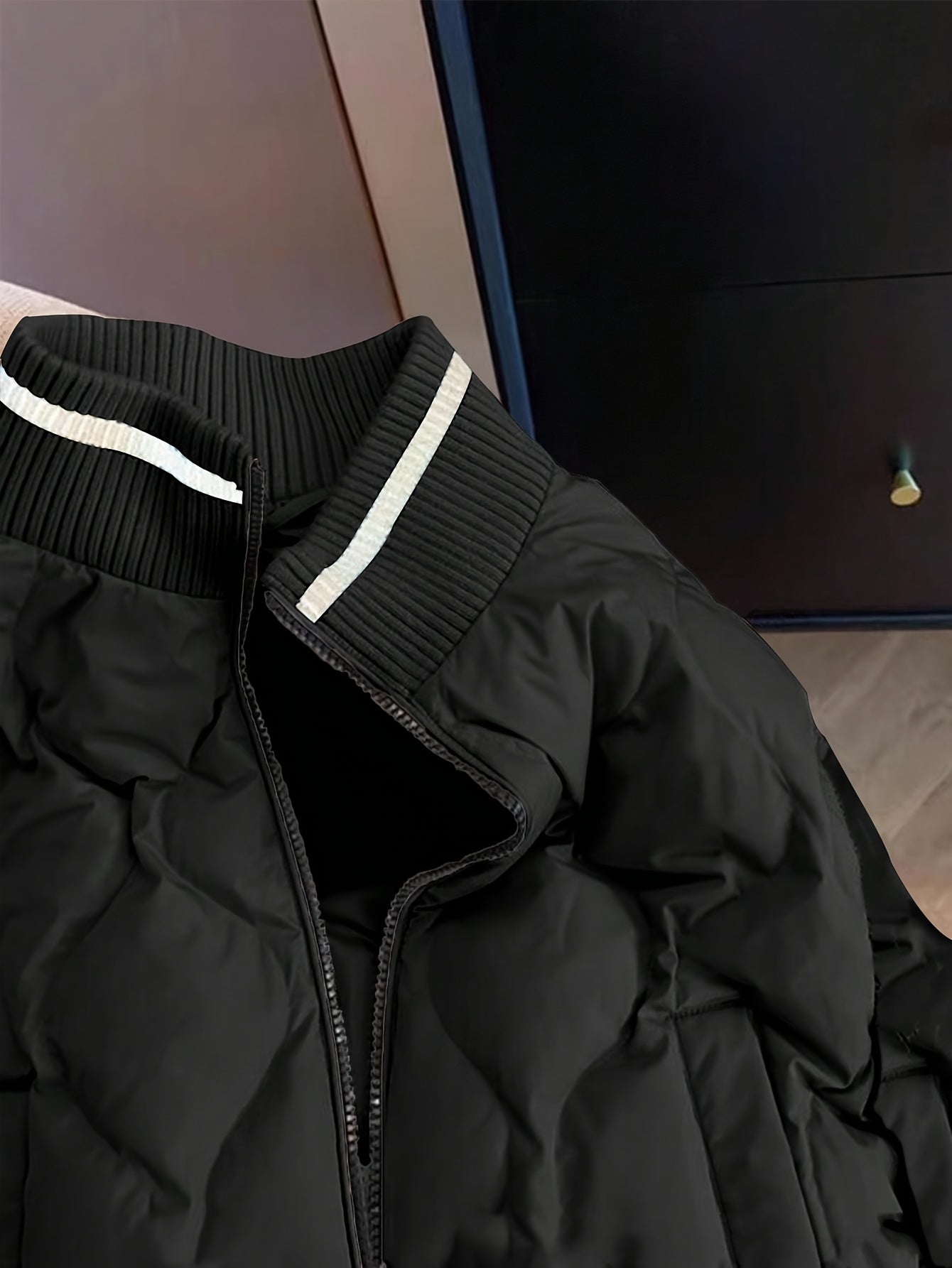 Berenice | Dames Gewatteerde Jas – Elegante Patchwork Winterjas met Modieuze Pasvorm