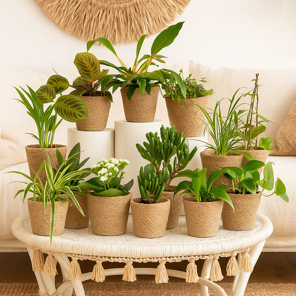 Groene Kneusjesbox (12 stuks) - incl. 12 x mand Sofia