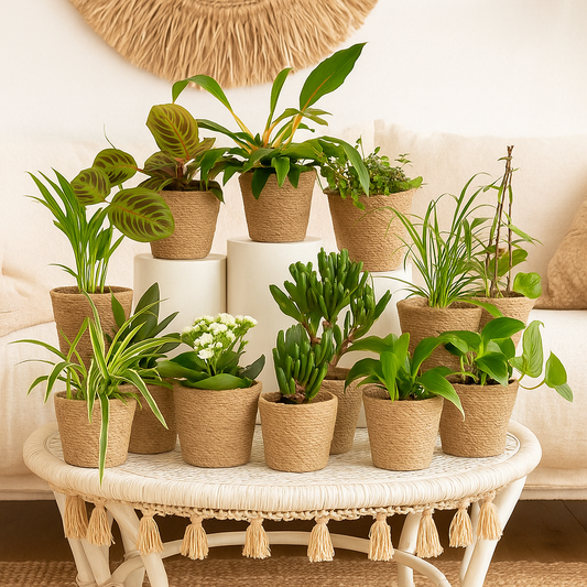 Groene Kneusjesbox (12 stuks) - incl. 12 x mand Sofia