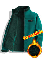 Jasmielle | Omkeerbaar damesjack – Shaggy Coral Fleece