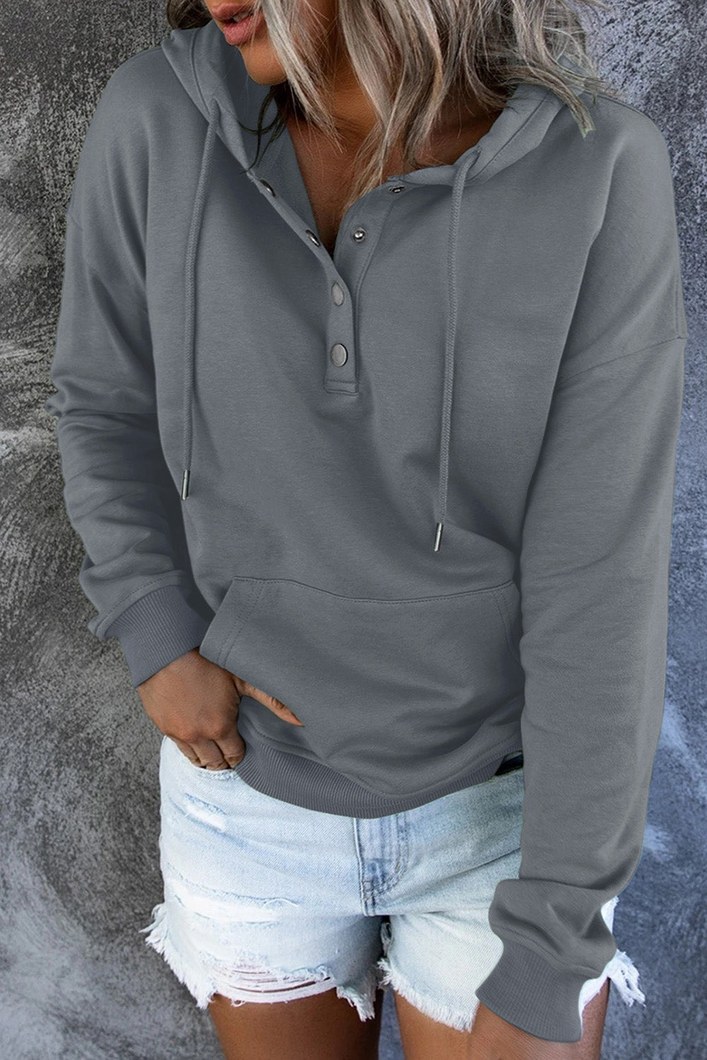 Raelisse | Dames Hoodie – Basic Hoodie Trui met Capuchon