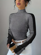 Josina | Dames Coltrui met Contrasterende Kleur, Zachte Stof & Comfortabele Pasvorm