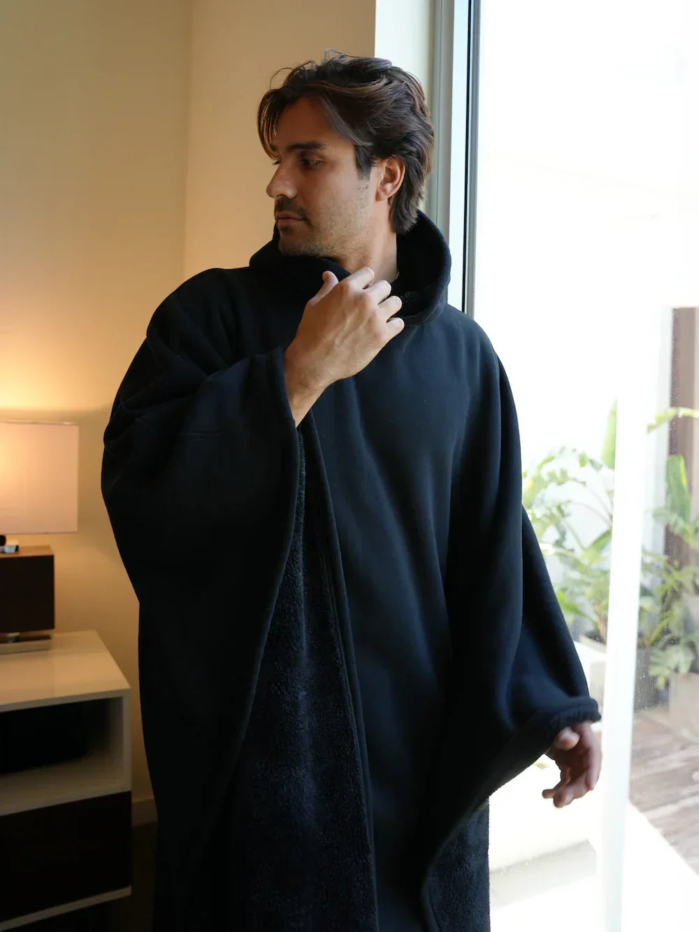 Iserelle | Oversized Dames Hoodie – Zijdezacht, Warm & Ademend
