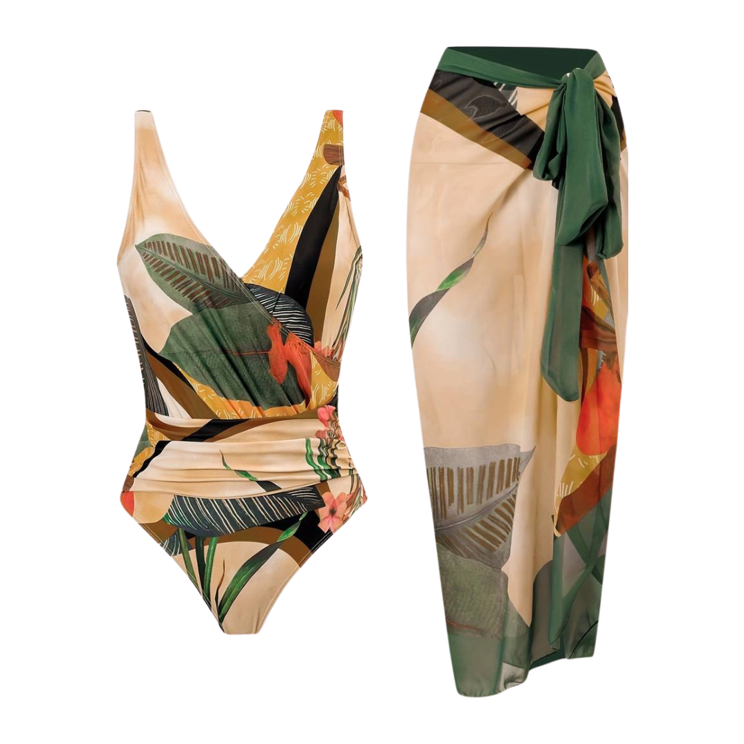 Viana | Dames Zwempak – Elegante Badpak Set met Zachte Stof en Perfecte Pasvorm