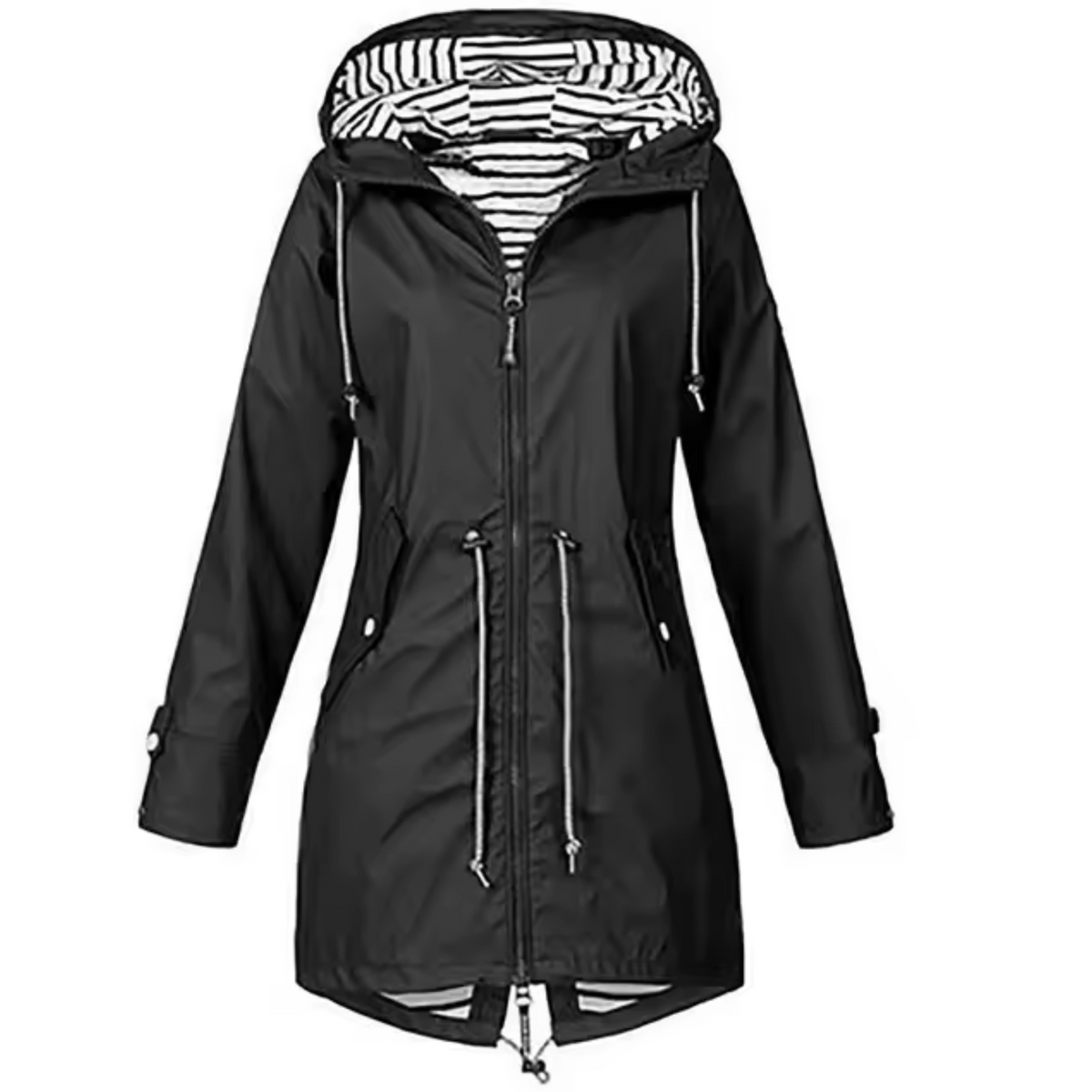 Galienne | Dames Waterdichte Outdoor Jas – Winddichte Regenjas met Verstelbare Kap