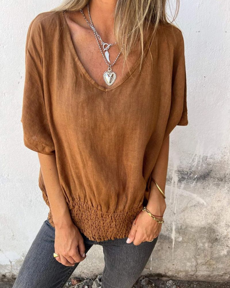 Auri | Zomertop voor dames – Luchtige, casual blouse voor dagelijks gebruik