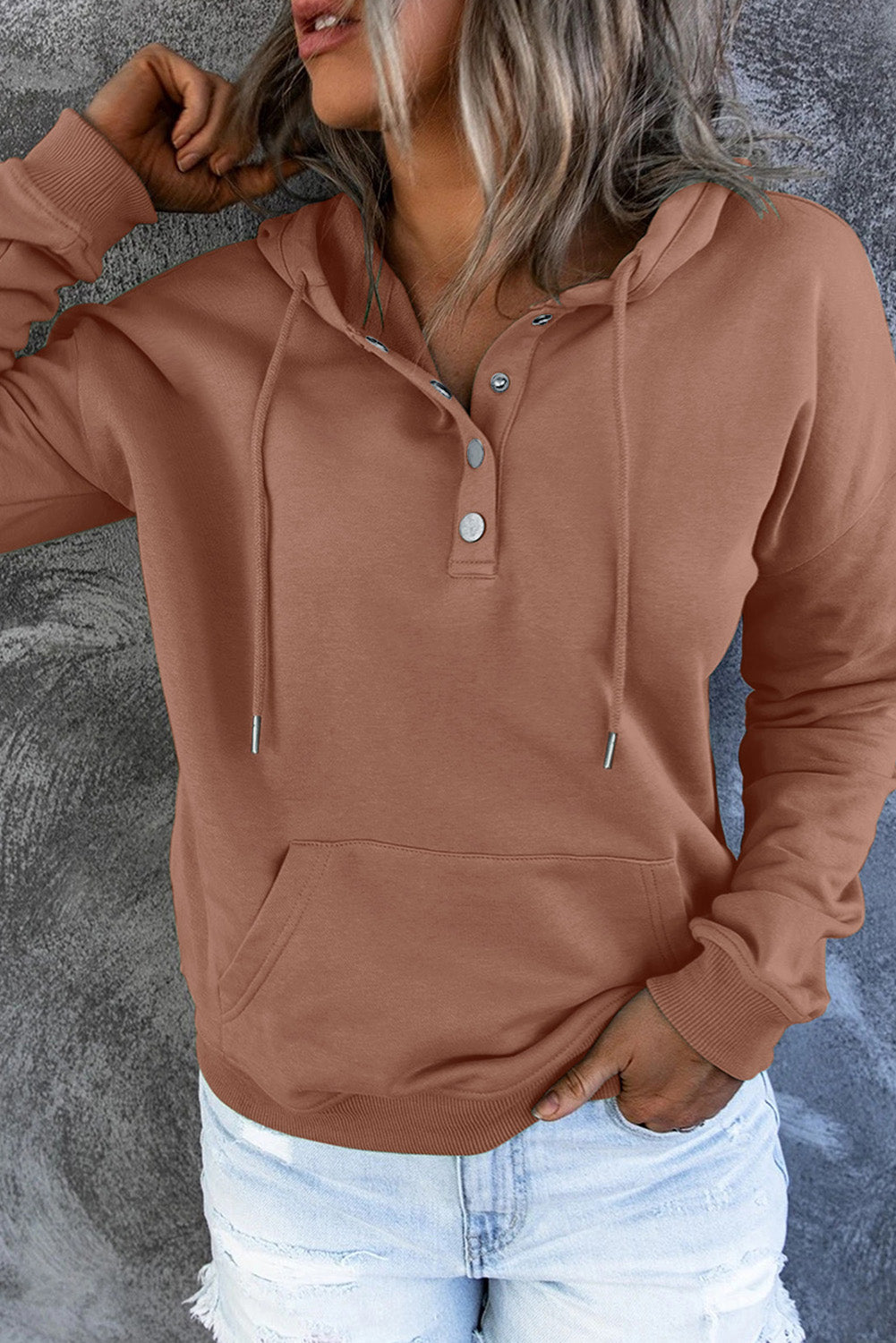 Virelyn | Basic Dames Hoodie – Effen Design, Regular Fit, Zachte Stof & Lange Mouwen