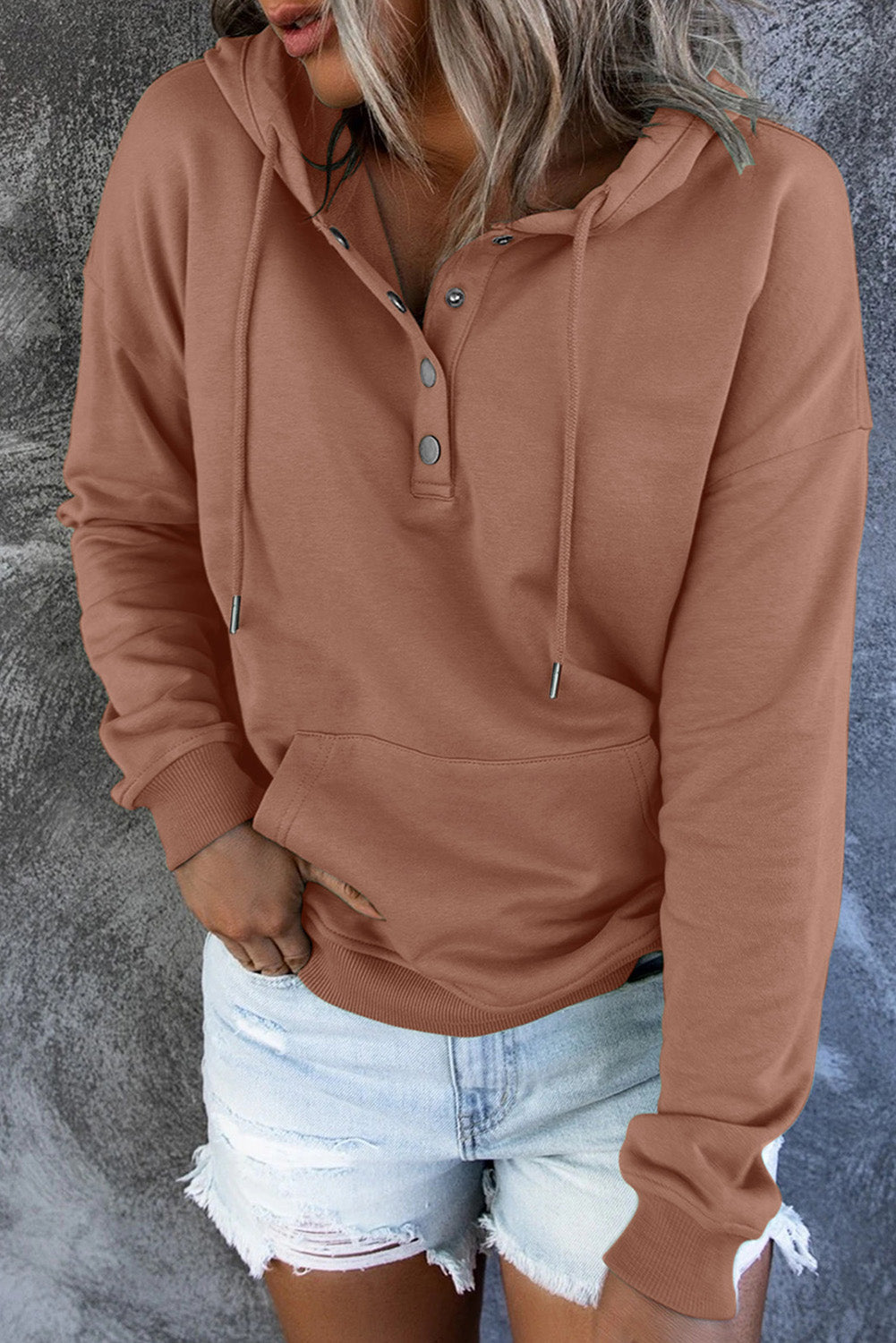 Raelisse | Dames Hoodie – Basic Hoodie Trui met Capuchon