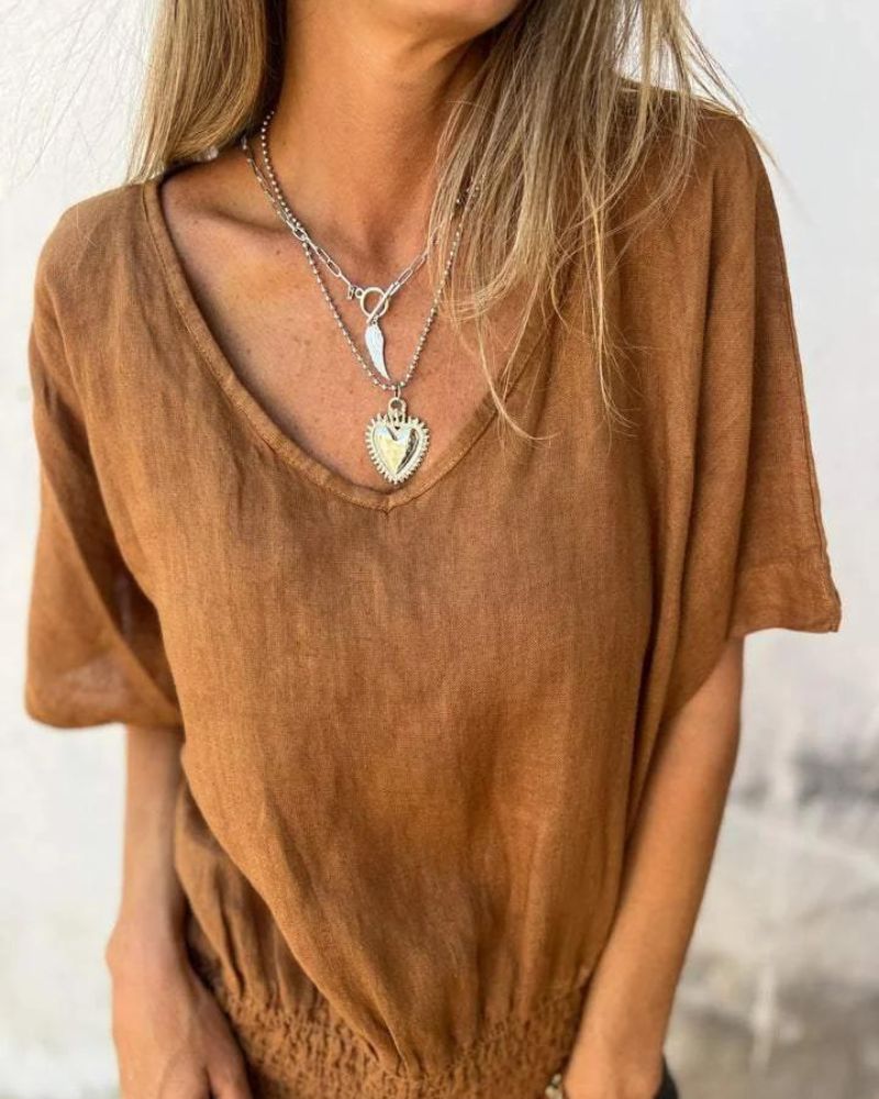 Auri | Zomertop voor dames – Luchtige, casual blouse voor dagelijks gebruik
