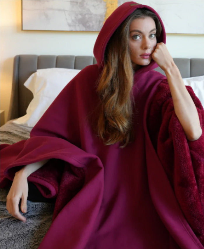 Iserelle | Oversized Dames Hoodie – Zijdezacht, Warm & Ademend