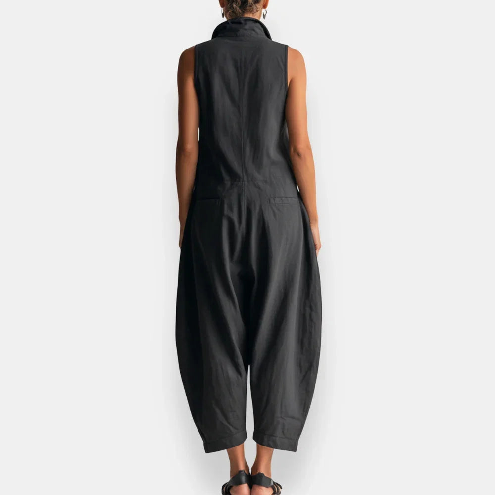 Celestia | Mouwloze Dames Jumpsuit – Elegante, Comfortabele & Vloeiende Jumpsuit