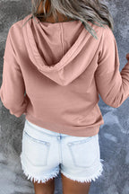 Virelyn | Basic Dames Hoodie – Effen Design, Regular Fit, Zachte Stof & Lange Mouwen