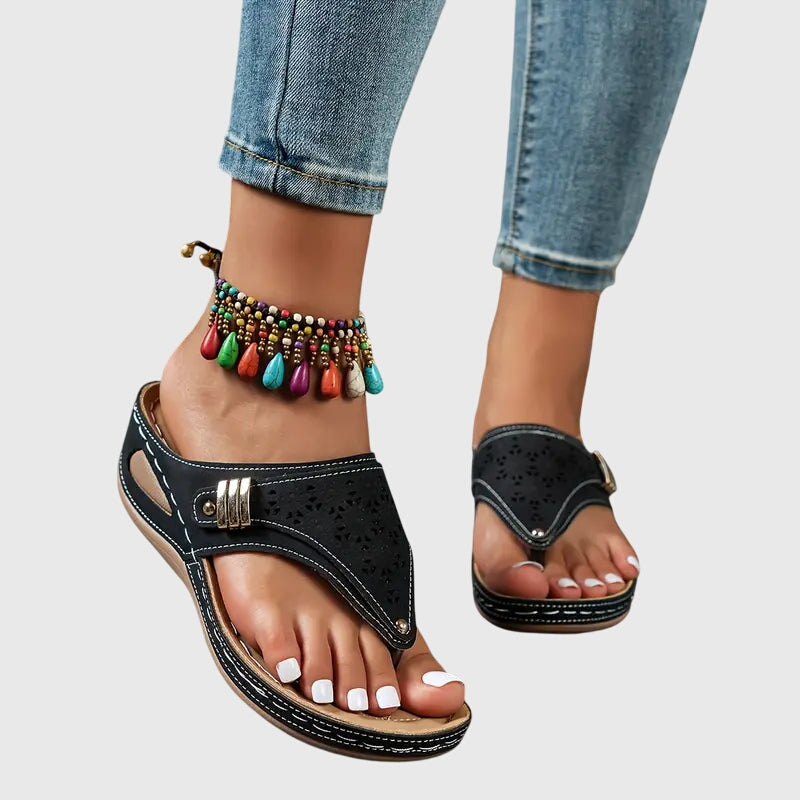 Kaira | Comfortabele damessandalen – Orthopedische, lichtgewicht wandelsandalen