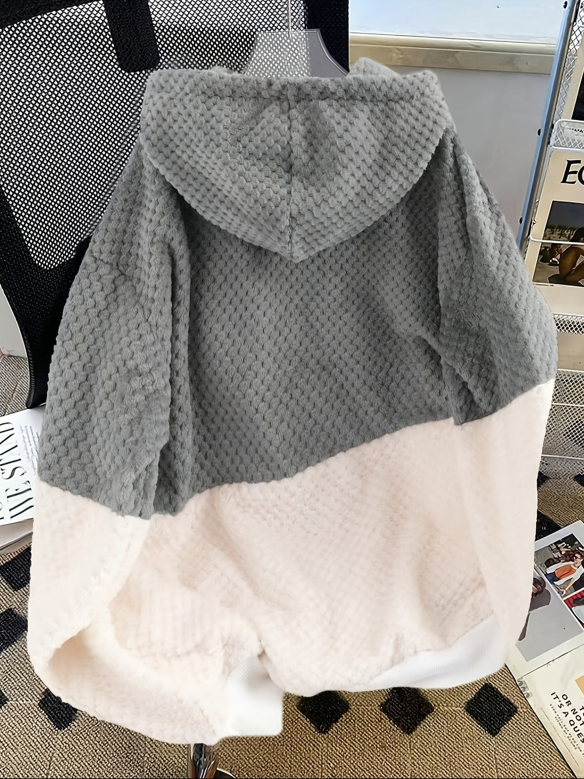 Darcy | Pluche hoodie voor dames – Zachte pullover met lange mouwen