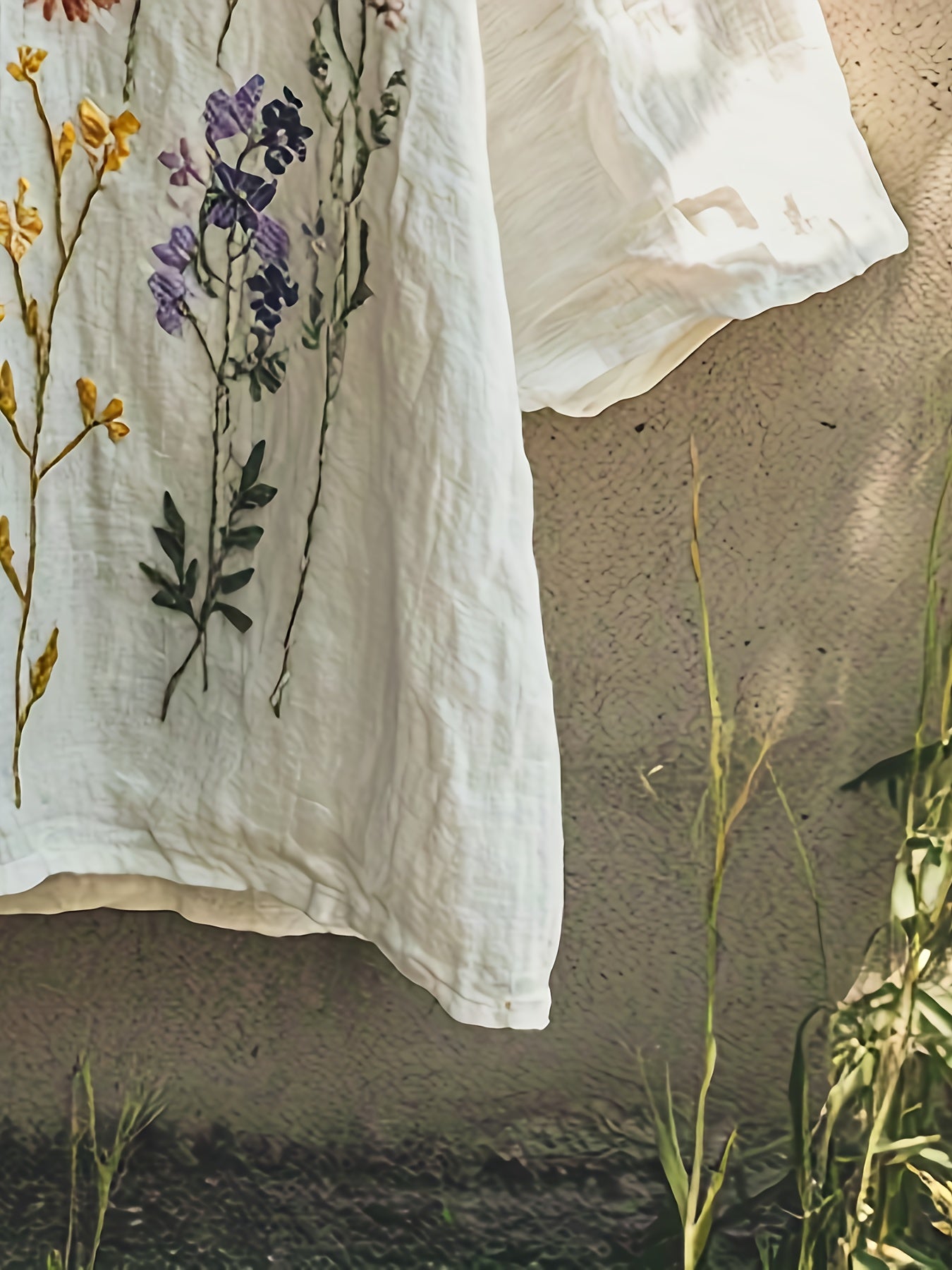 Rielle | Elegante damesblouse – Losvallend shirt met V-hals voor een casual alledaagse look