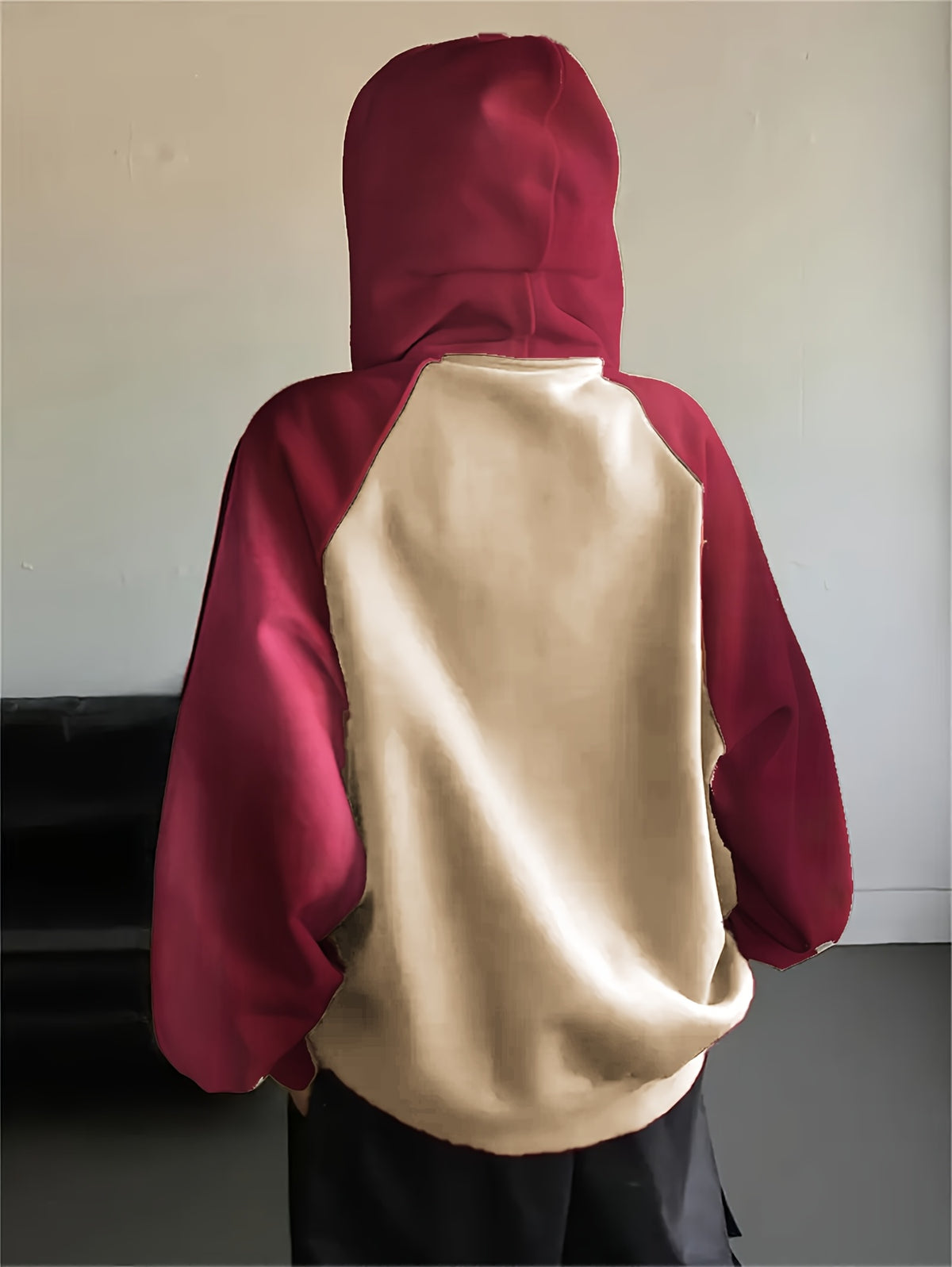 Armina | Y2K-hoodie met kleurblokkenprint voor dames – Casual sweatshirt met capuchon