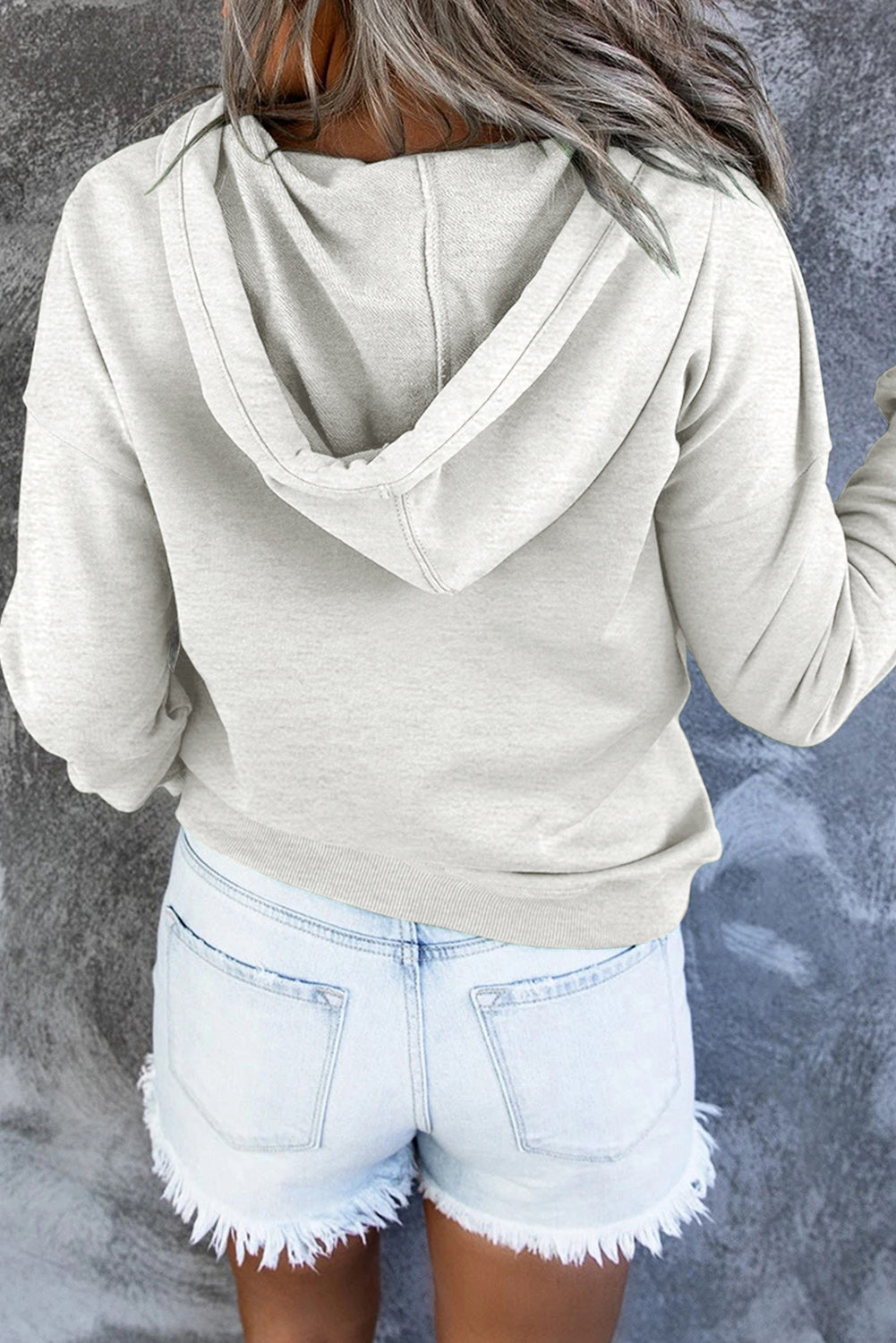 Raelisse | Dames Hoodie – Basic Hoodie Trui met Capuchon