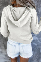 Raelisse | Dames Hoodie – Basic Hoodie Trui met Capuchon
