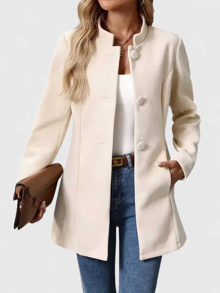 Maelle | Elegant casual damesjasje – Klassieke jas voor dagelijks gebruik