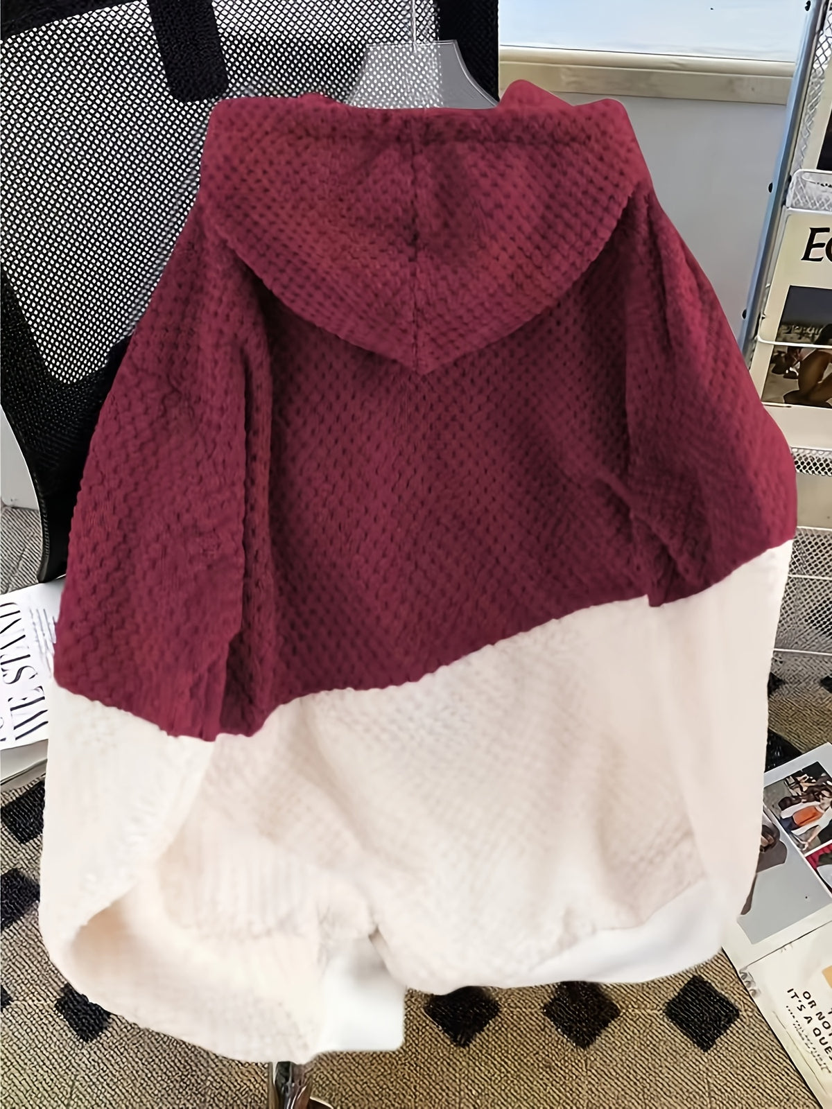Darcy | Pluche hoodie voor dames – Zachte pullover met lange mouwen